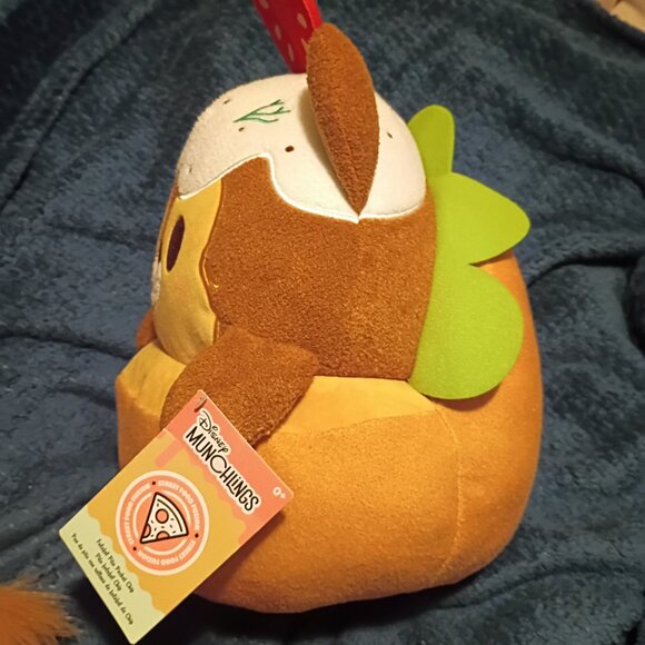 Chip & Dale Disney Munchlings Street Food Fushion Falafel Pita 15" Chip Plush - Picture 2 of 9